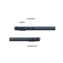 MacBook Air 15.3" Retina/Apple M4 (CPU 10- core, GPU 10- core, Neural Engine 16- core)/16GB/256GB - Midnight - INT KB (2025) APP